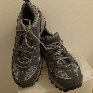 Northface hiking boots gray